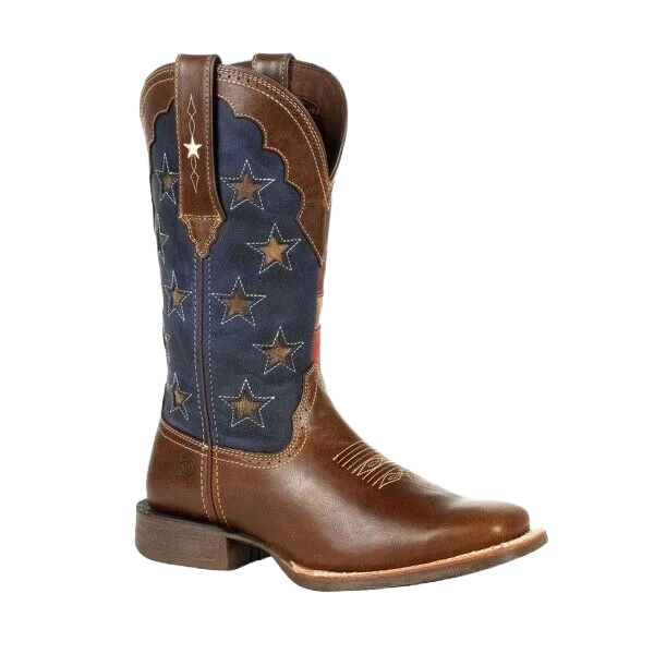 Durango® Ladies Rebel Vintage Flag Western Boots DRD0393