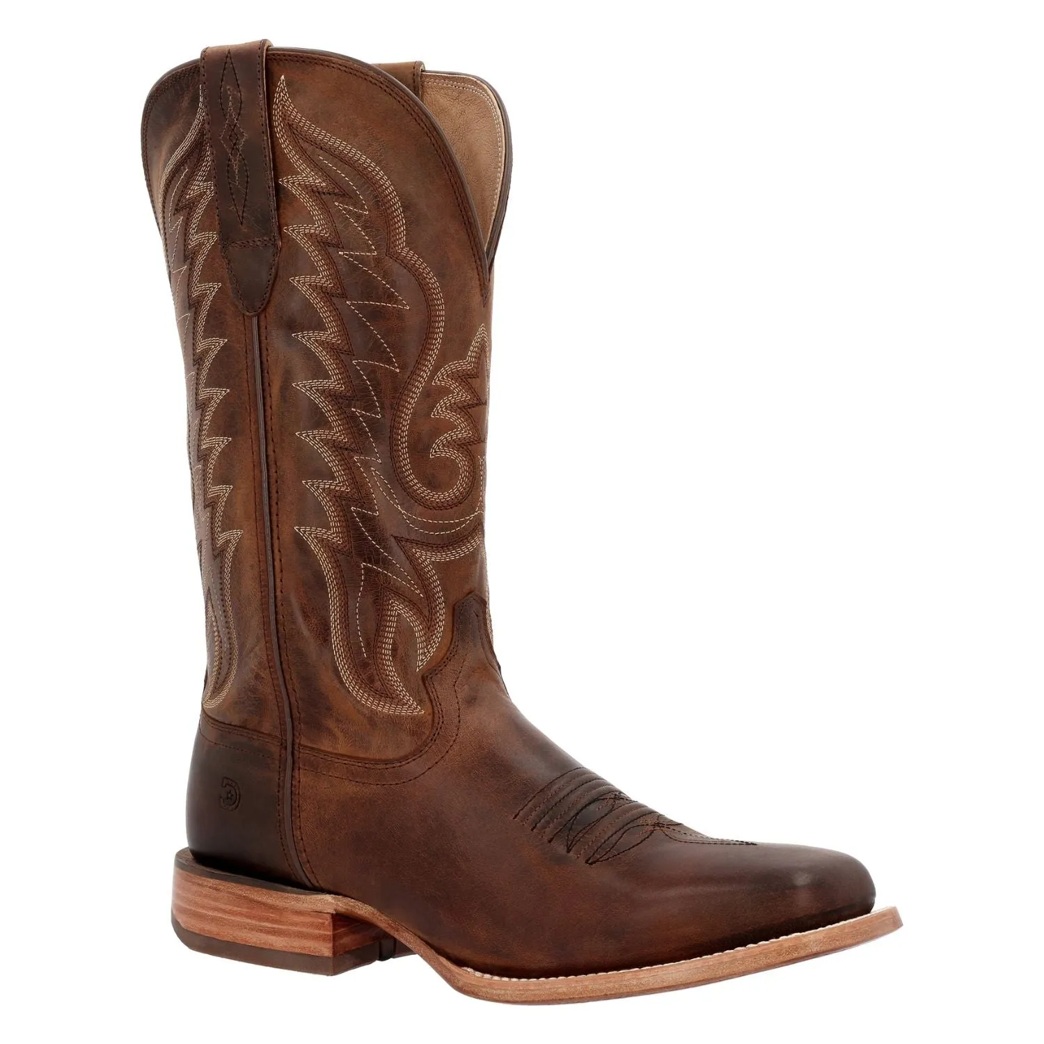 Durango Men's Umber Rust Leather Square Toe Boot DDB0410