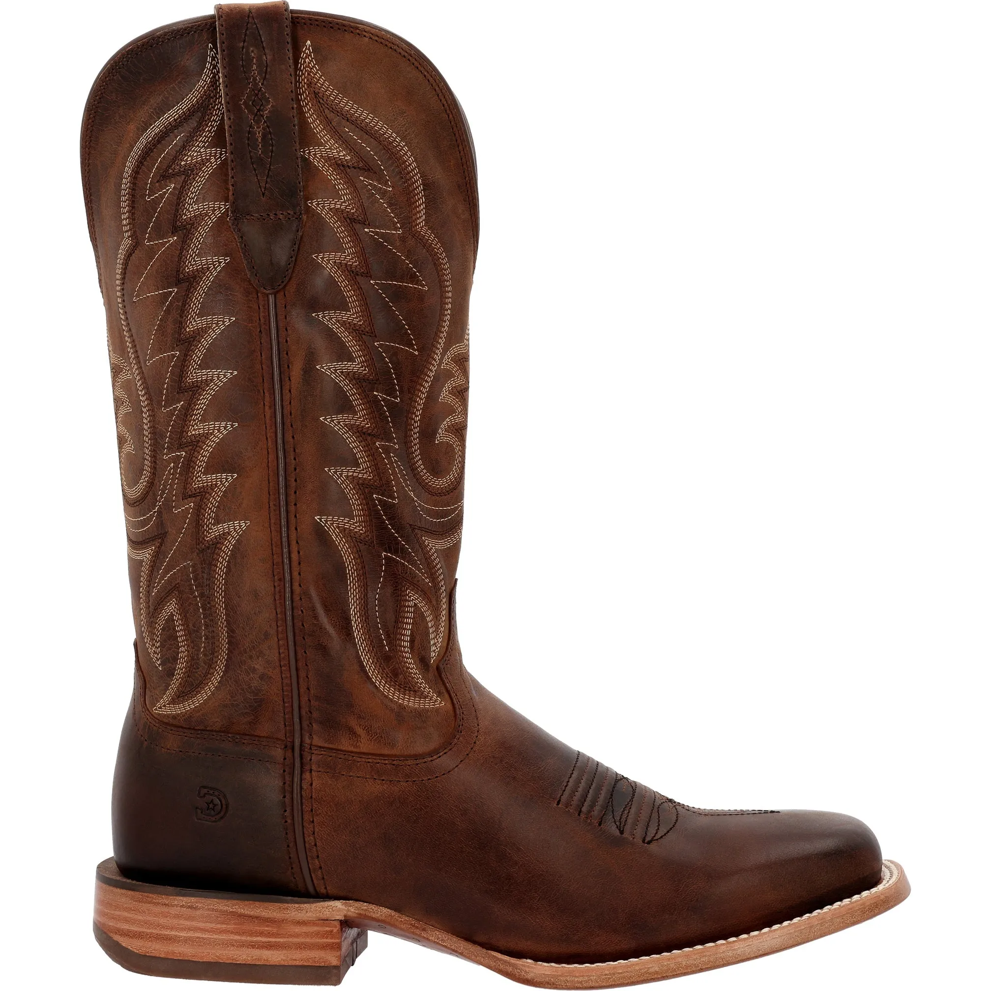 Durango Men's Umber Rust Leather Square Toe Boot DDB0410