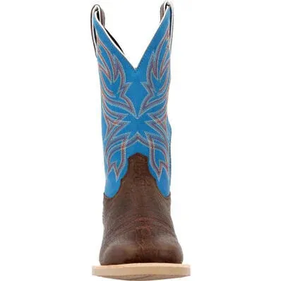 DURANGO® REBEL PRO™ BAY BROWN AND BRILLIANT BLUE WESTERN BOOT | DDB0421