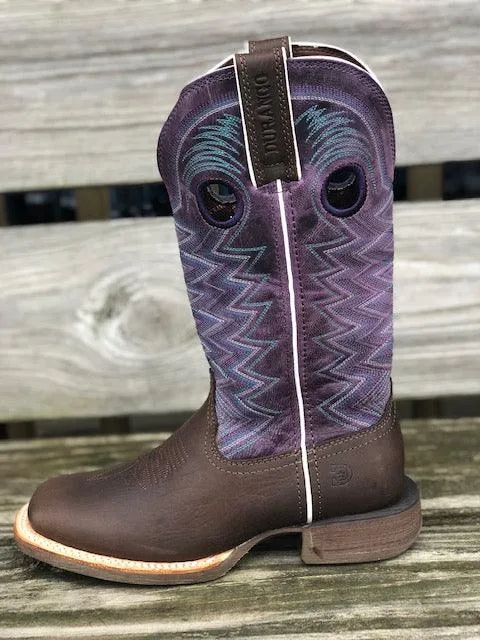 Durango Women's Rebel Pro Earth & Amethyst Square Toe Cowgirl Boots DRD0354