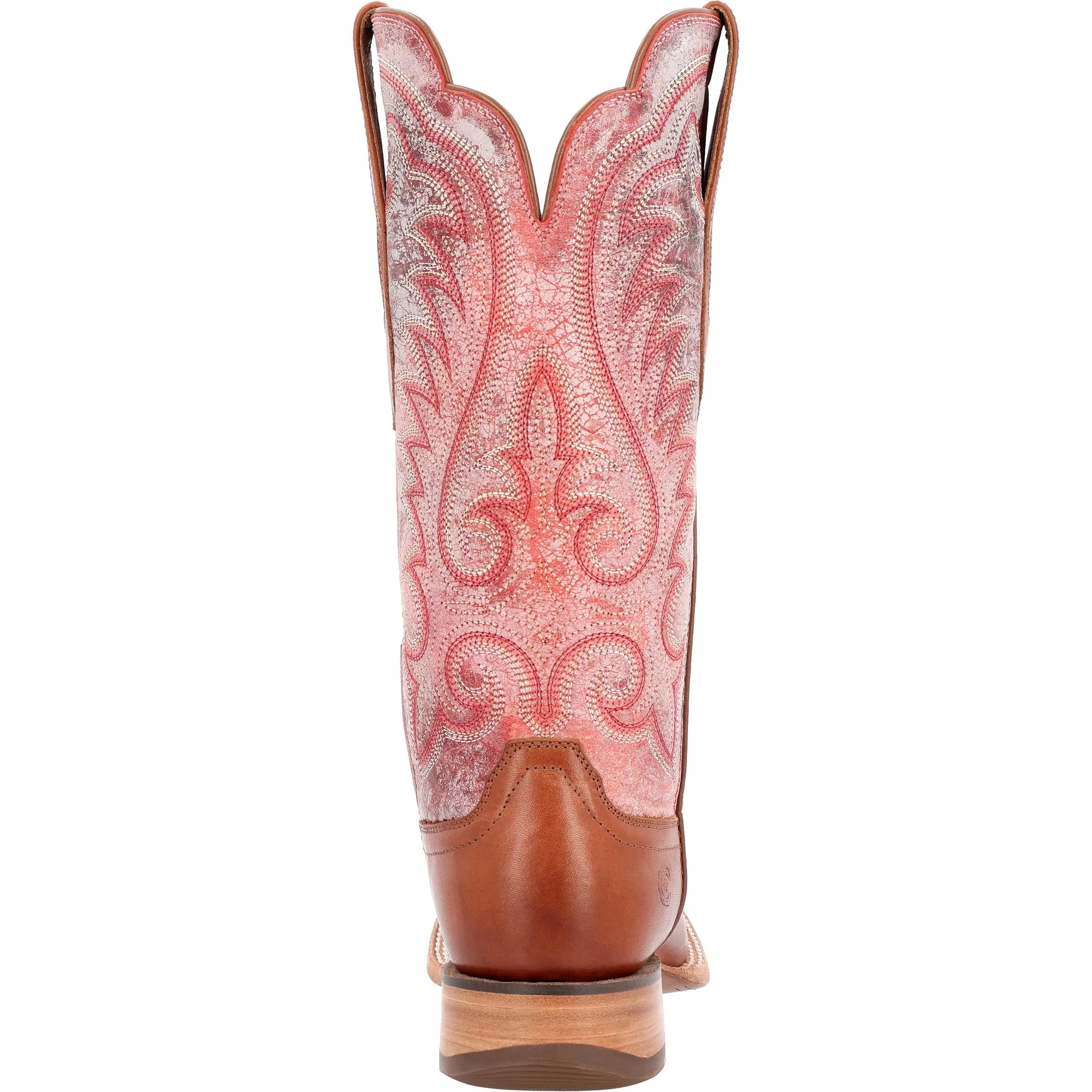 Durango Women's Tawny English Rose Leather Square Toe Boot DRD0454