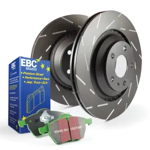 EBC Brakes S2KF1049 S2 Kits Greenstuff 2000 and USR Rotors