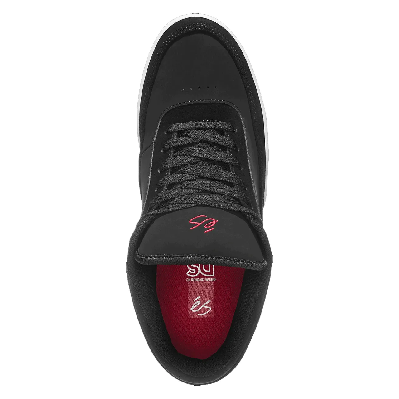 Es - Stylus Mid Black Skateboard Shoes - Size 9-10.5 Only - Sale