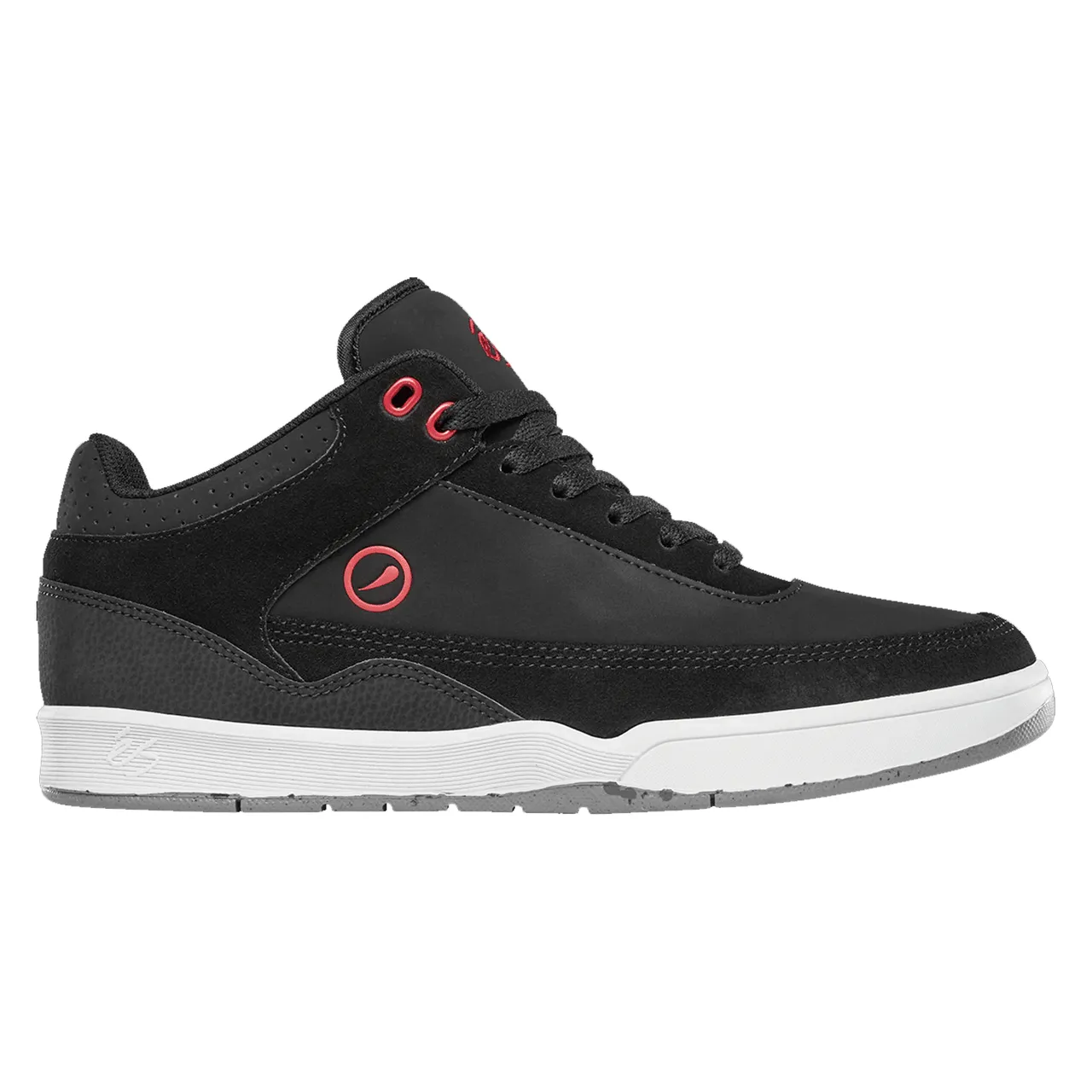 Es - Stylus Mid Black Skateboard Shoes - Size 9-10.5 Only - Sale