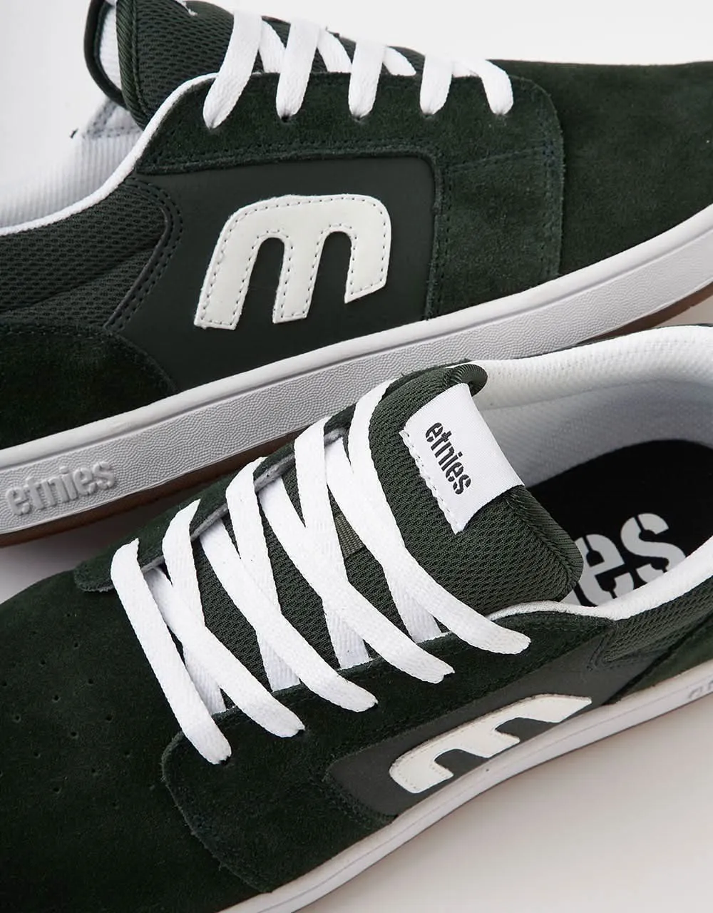 Etnies Cresta Skate Shoes - Green/White