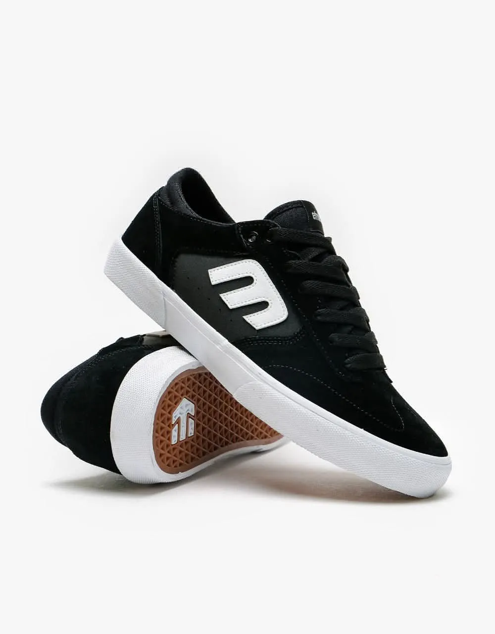 Etnies Windrow Vulc Skate Shoes - Black/White/Gum