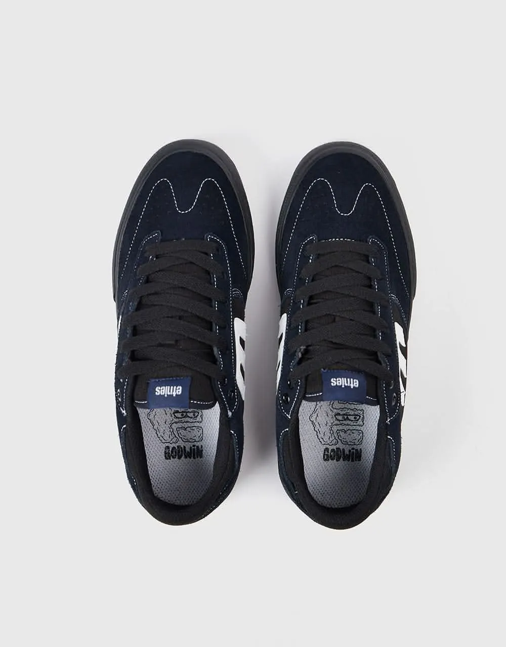 Etnies Windrow Vulc Skate Shoes - Blue/Black/White