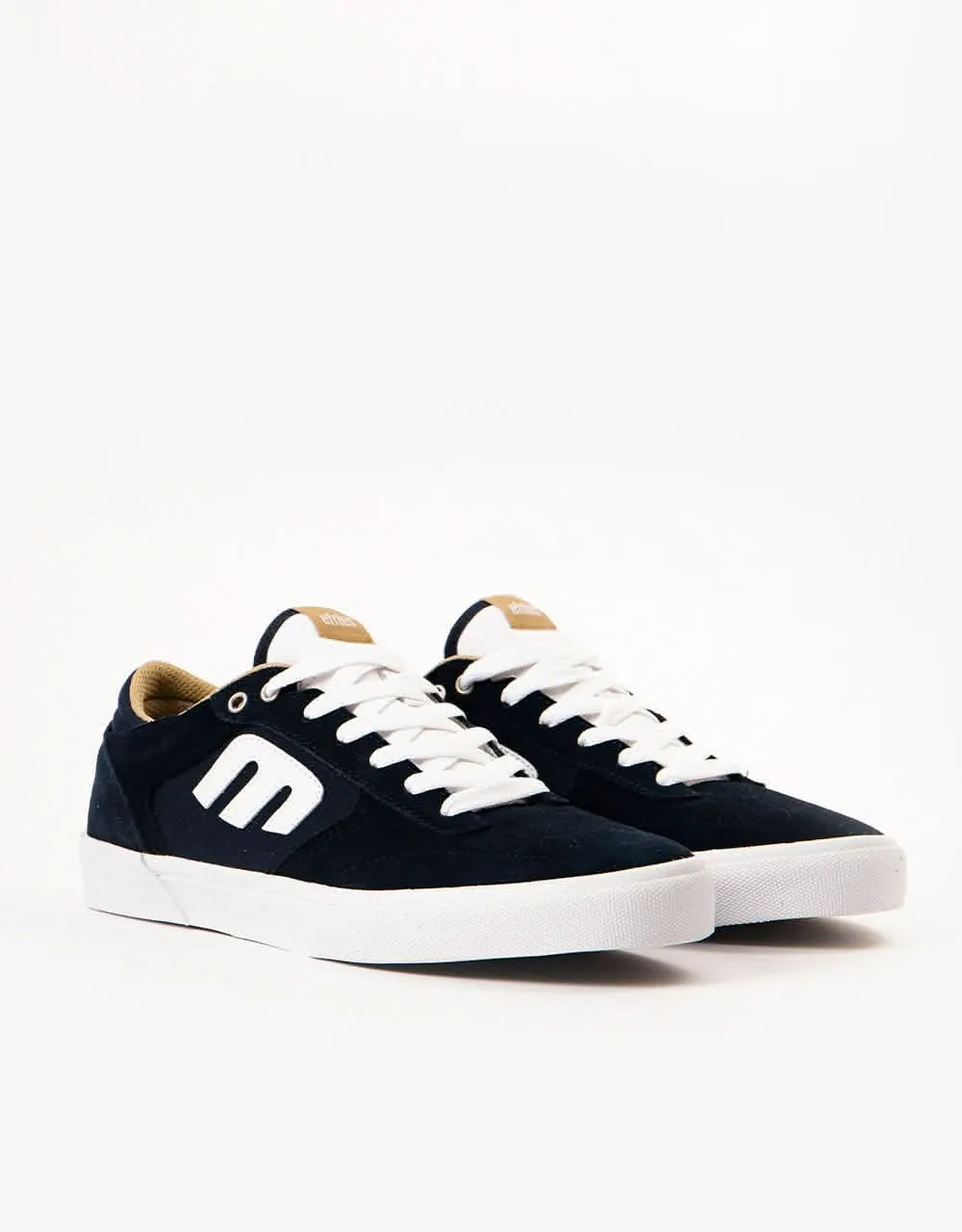 Etnies Windrow Vulc Skate Shoes - Navy/Tan/White