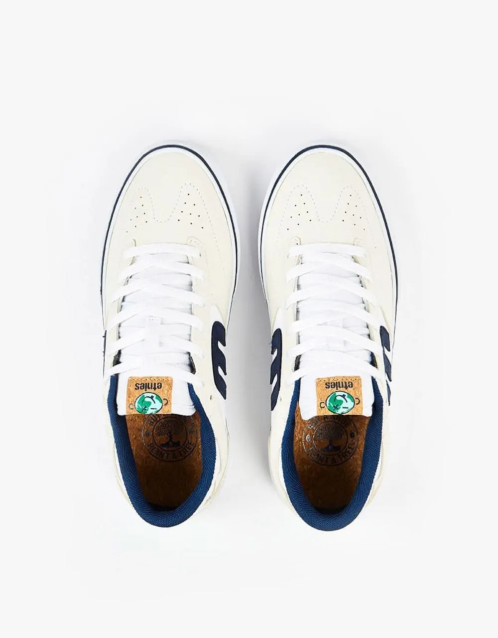 Etnies x Earth Day Windrow Vulc Skate Shoes - White/Blue