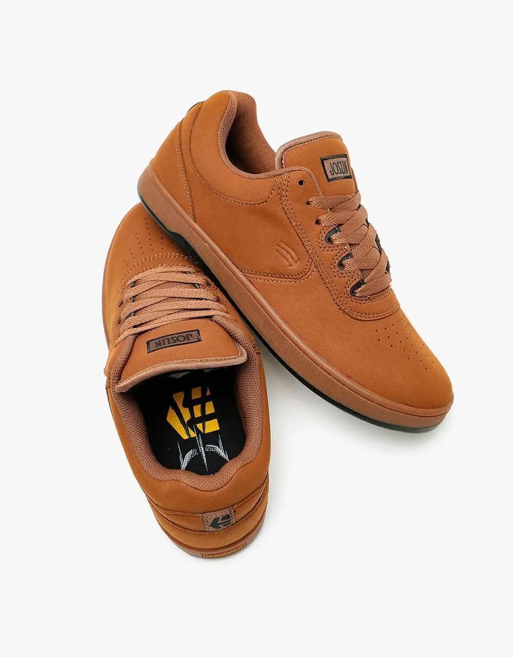 Etnies x Michelin Joslin Skate Shoes - Brown/Black/Gum