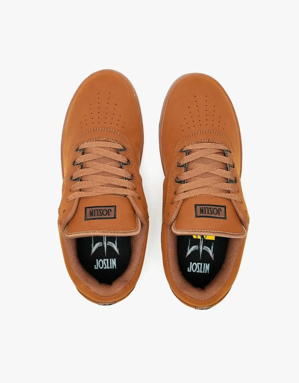 Etnies x Michelin Joslin Skate Shoes - Brown/Black/Gum