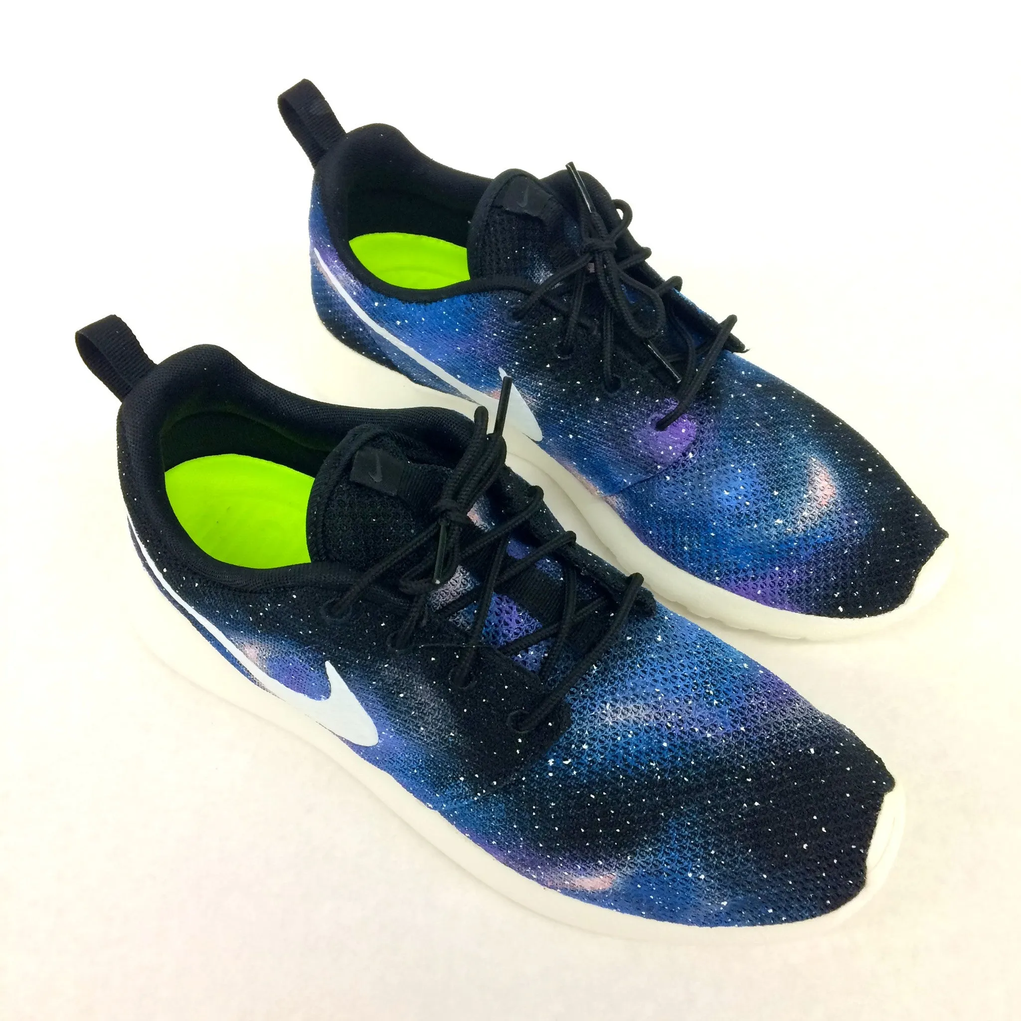 Galaxy Roshe One - Custom Hand Painted Nike Sneakers