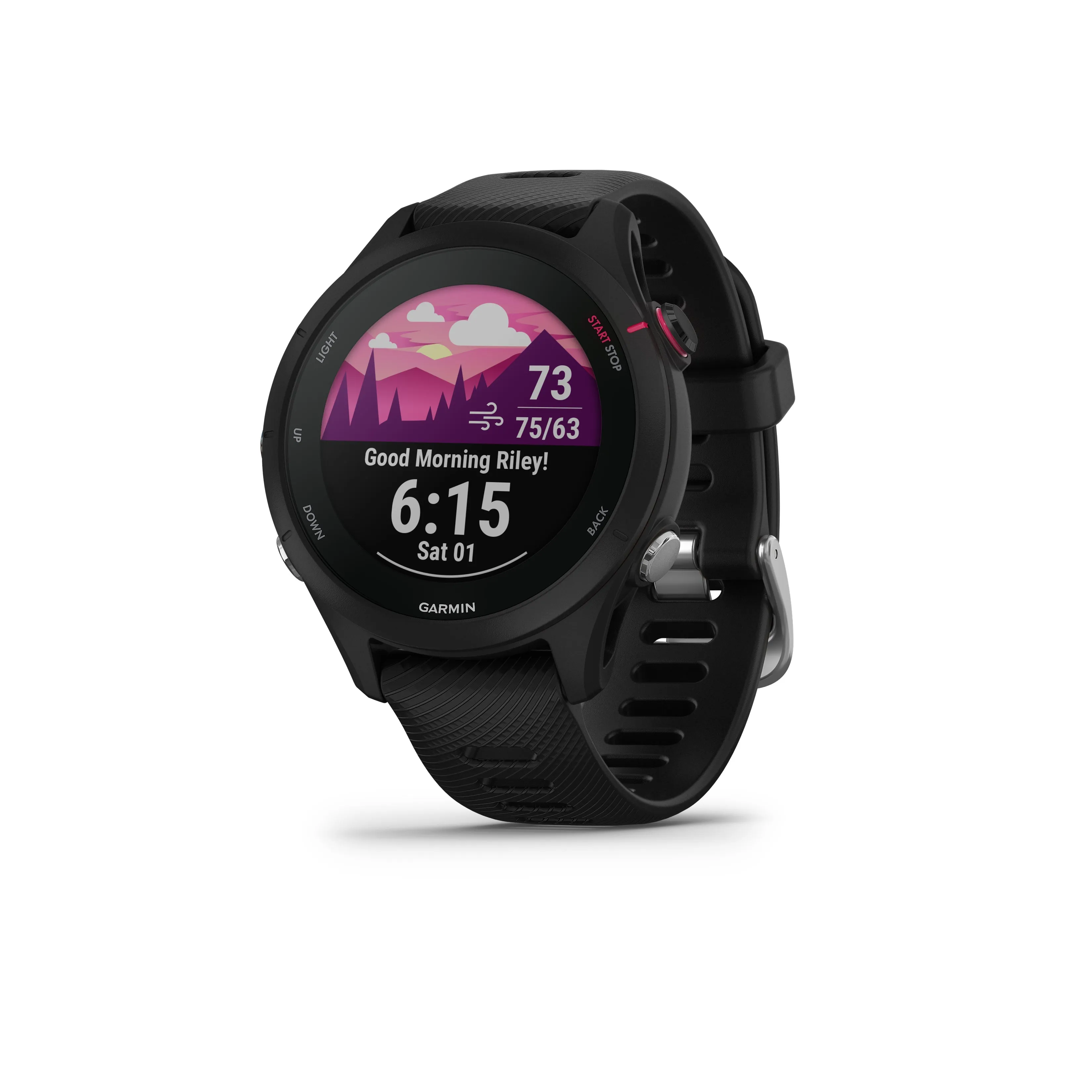 Garmin Forerunner 255 Series GPS Running Smartwatch, 46 mm or 41 mm