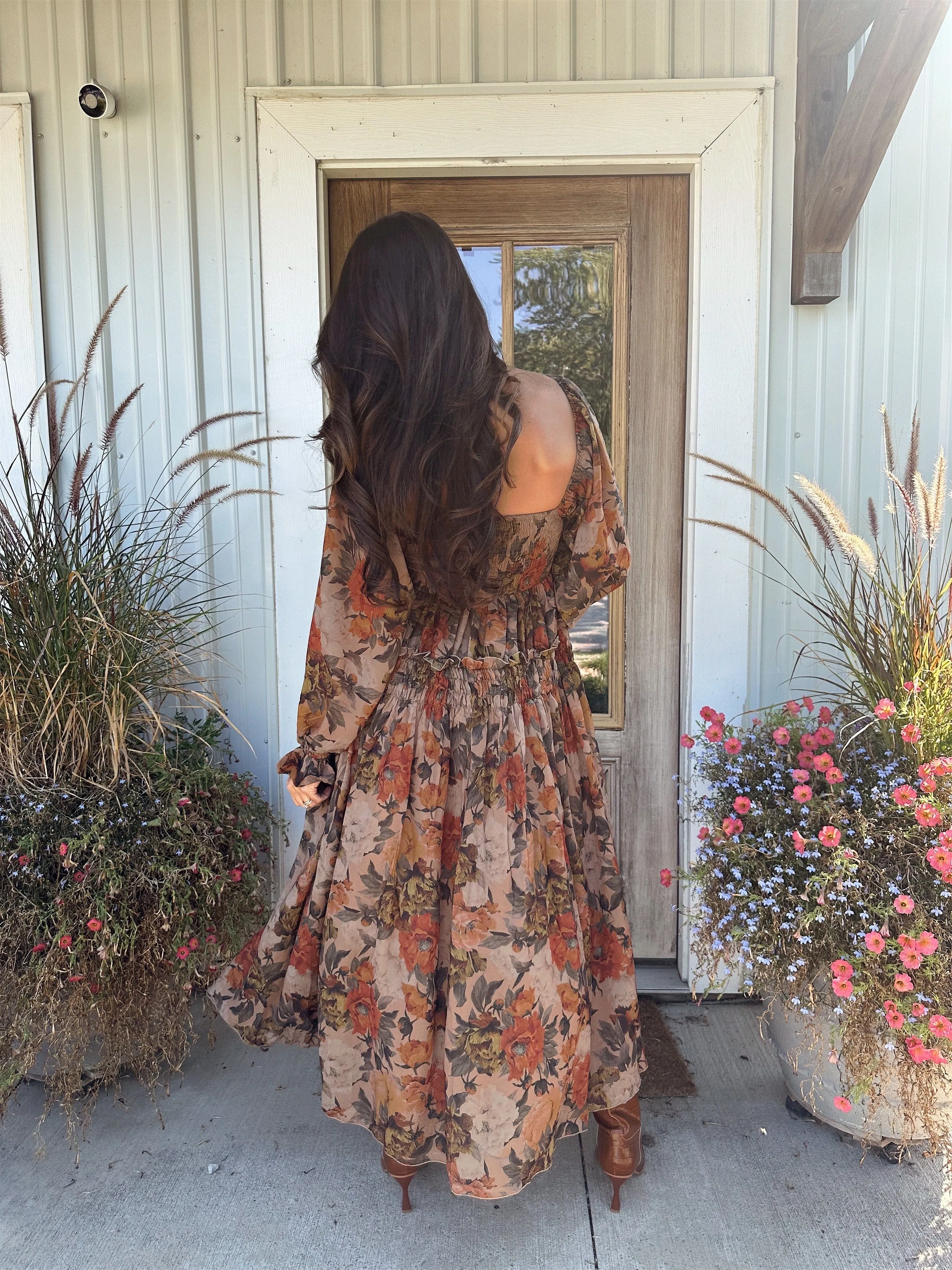 Golden Harvest Maxi Dress