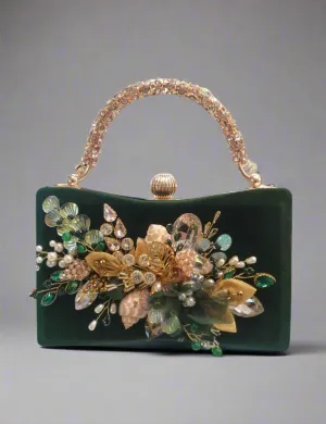 Green Fancy Clutch