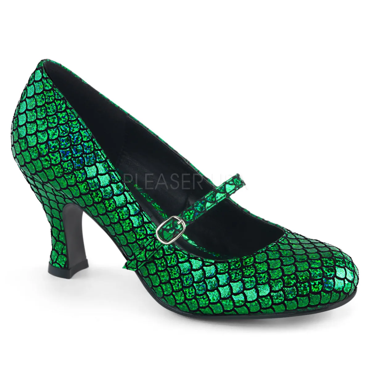 Green Mermaid Heels