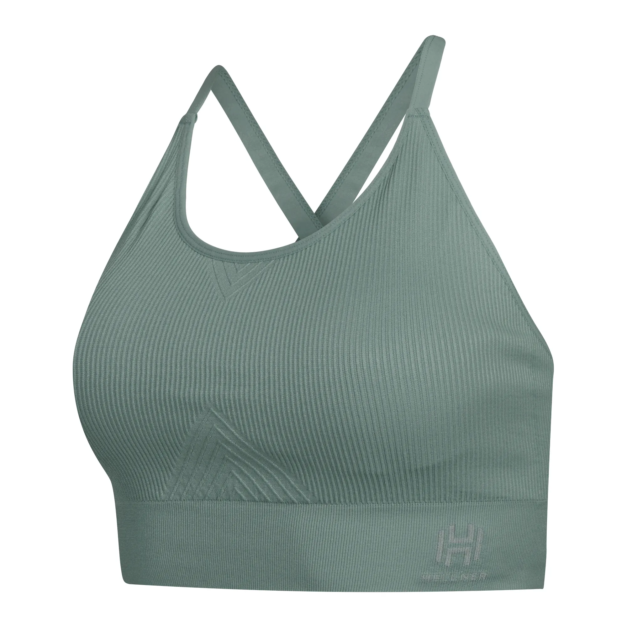 Hellner Women&#x27;s Seamless Tech Sport Bra Laurel Wreath | Buy Hellner Women&#x27;s Seamless Tech Sport Bra Laurel Wreath here | Outnorth