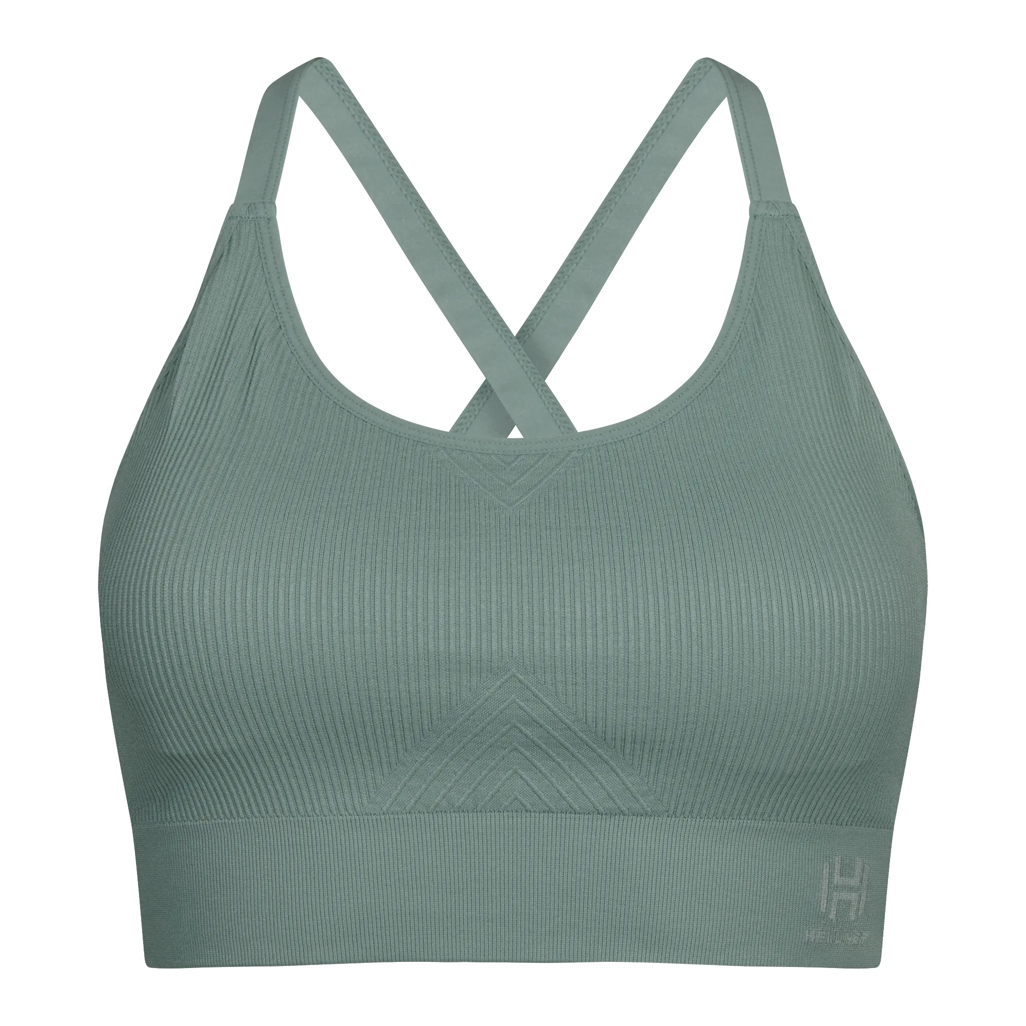 Hellner Women&#x27;s Seamless Tech Sport Bra Laurel Wreath | Buy Hellner Women&#x27;s Seamless Tech Sport Bra Laurel Wreath here | Outnorth