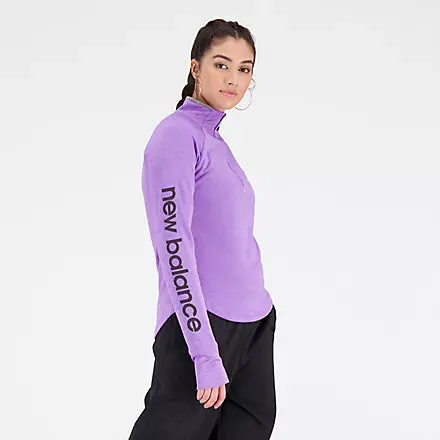 Impact Run AT Half Zip | Electric Purple