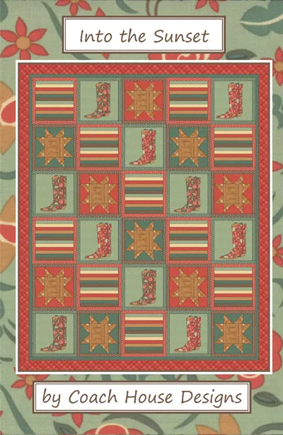 Into the Sunset Downloadable PDF Quilt Pattern