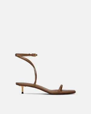 Jol - Leather Sandals - Nut Brown