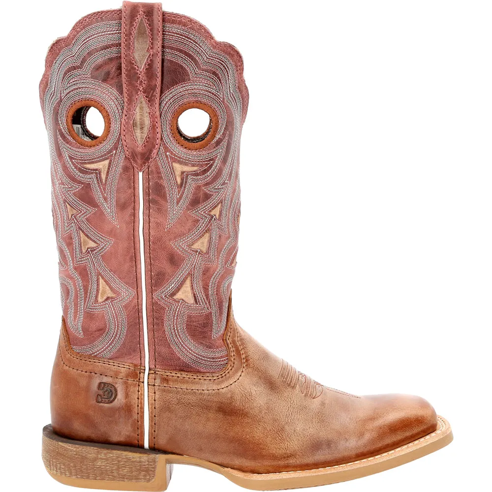 Lady Rebel Pro Embroidered Square Toe Cowboy Boots