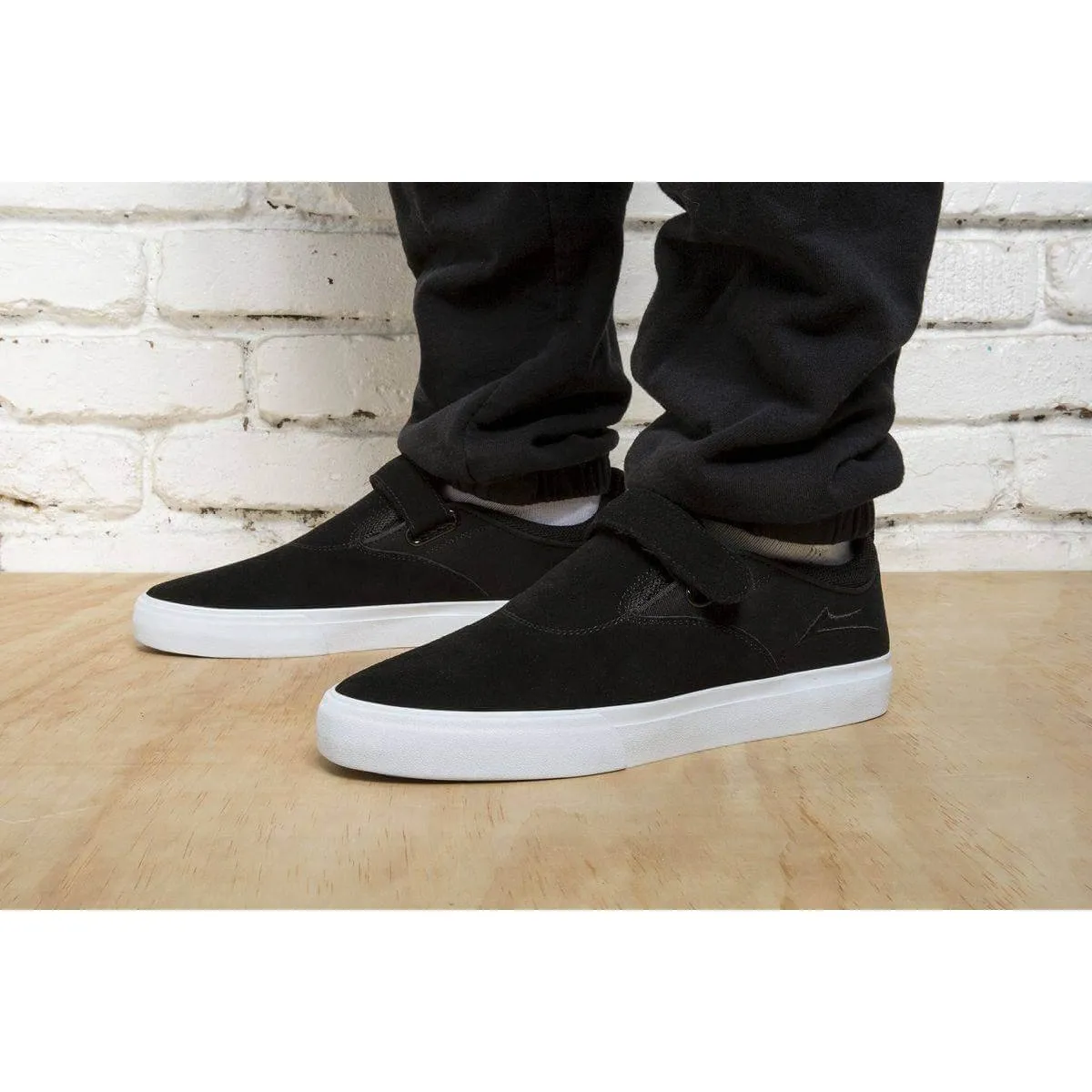 Lakai Riley 2 Black Suede Skate Shoes