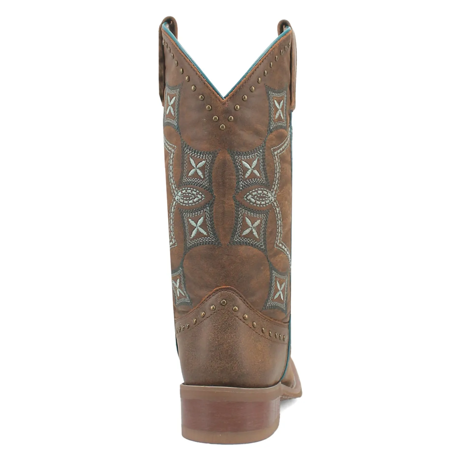 Laredo Womens Addie Tan Leather Cowboy Boots