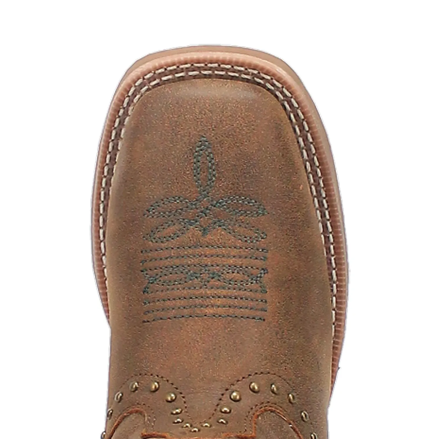 Laredo Womens Addie Tan Leather Cowboy Boots