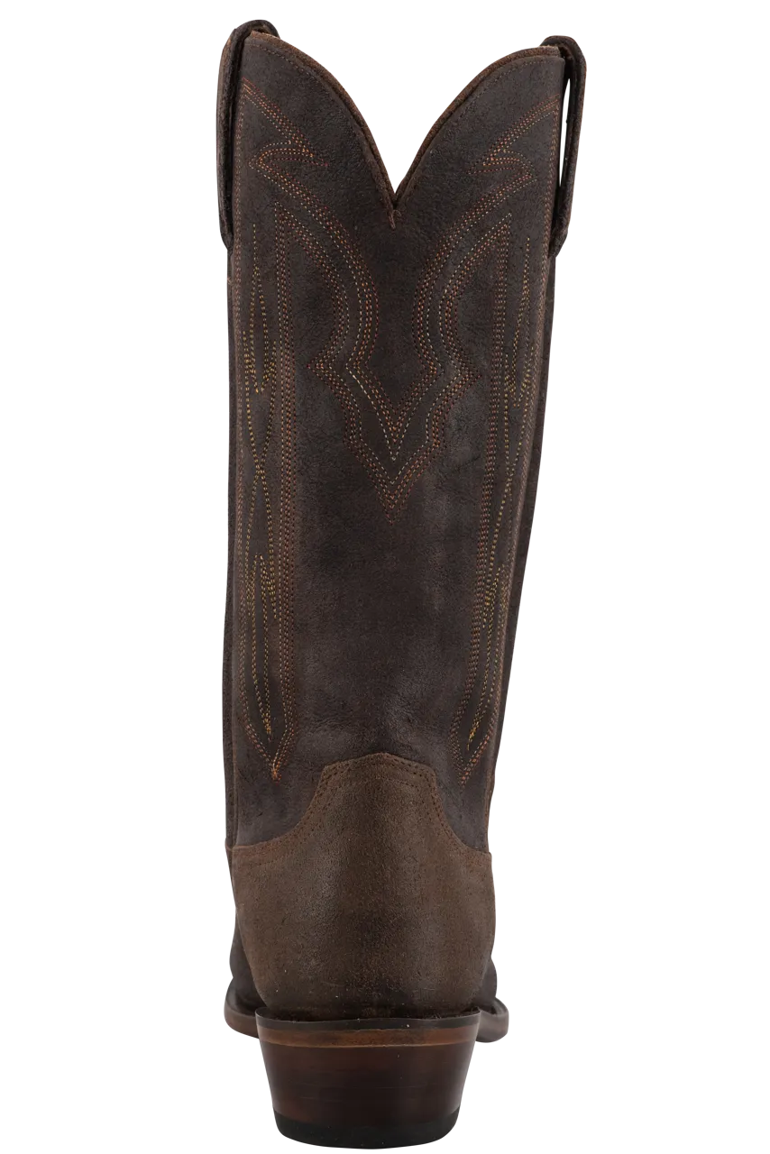 Lucchese Men's Brazos Cowboy Boots - Whiskey Chocolate