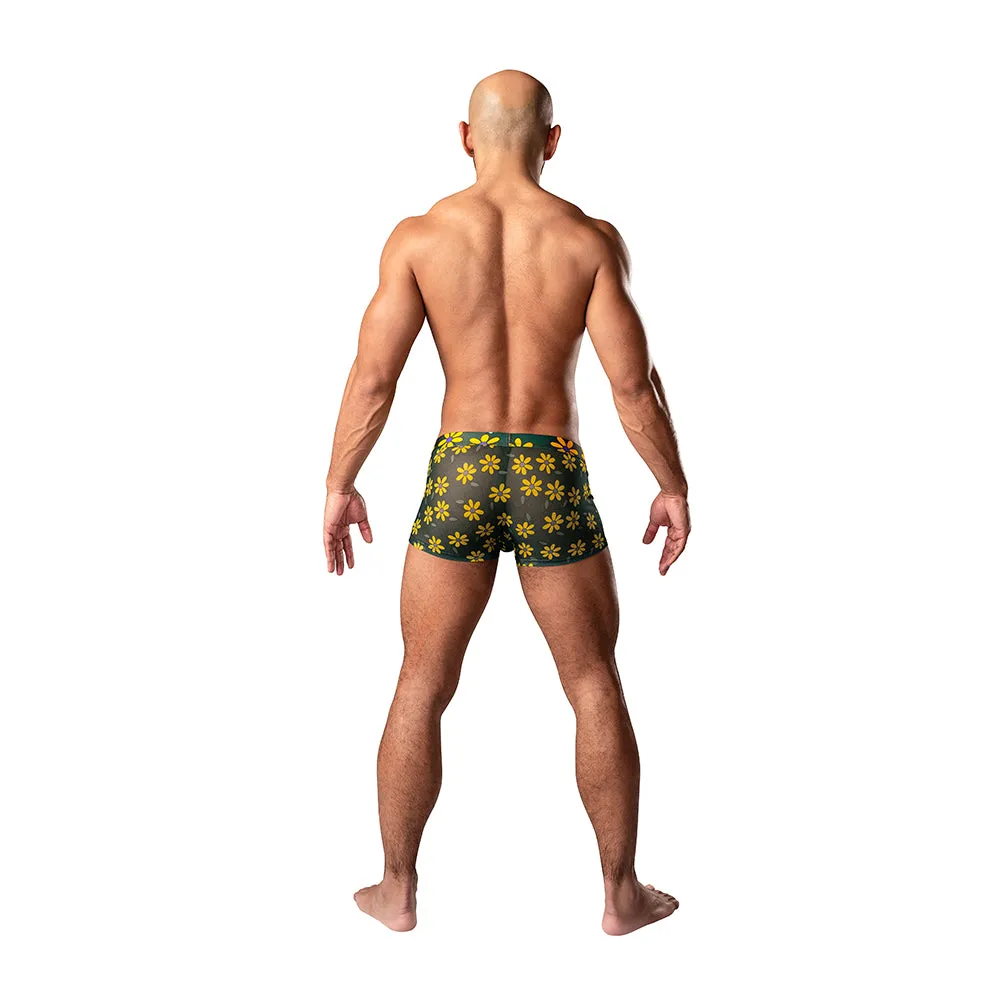 Male Power Petal Power Pouch Short Daisy Print S