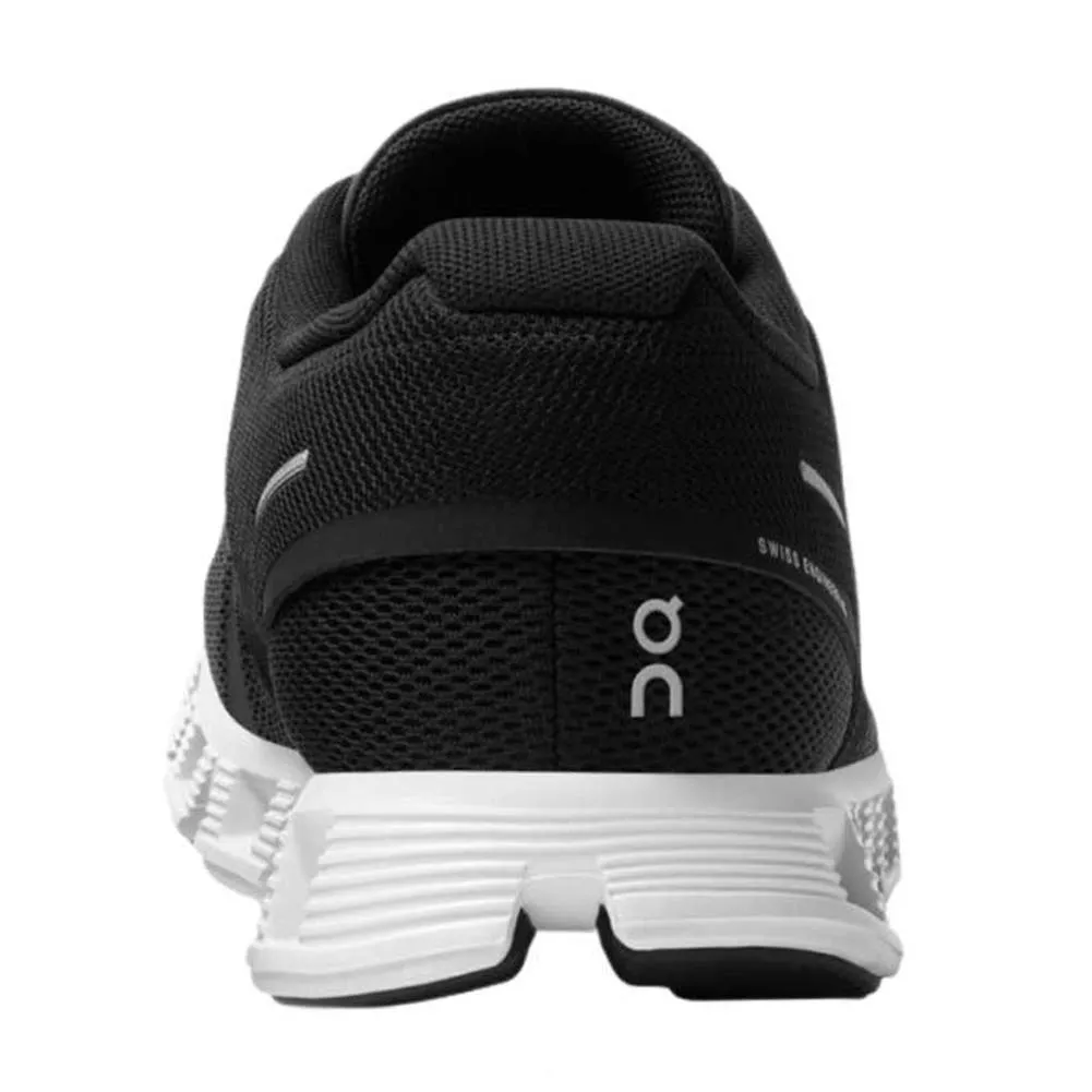 Men's Cloud 5 Running Shoes Black and White