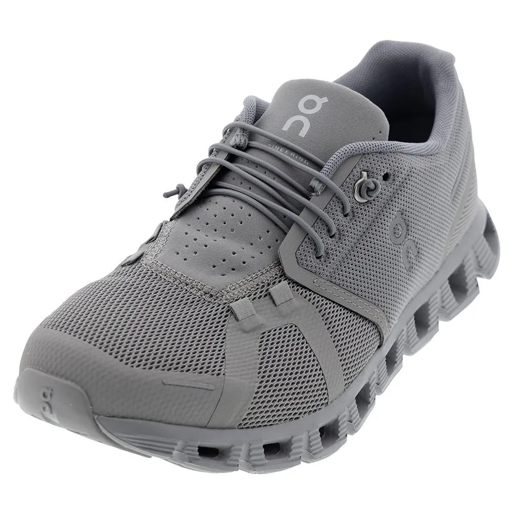 Men`s Cloud 5 Running Shoes Fog and Alloy