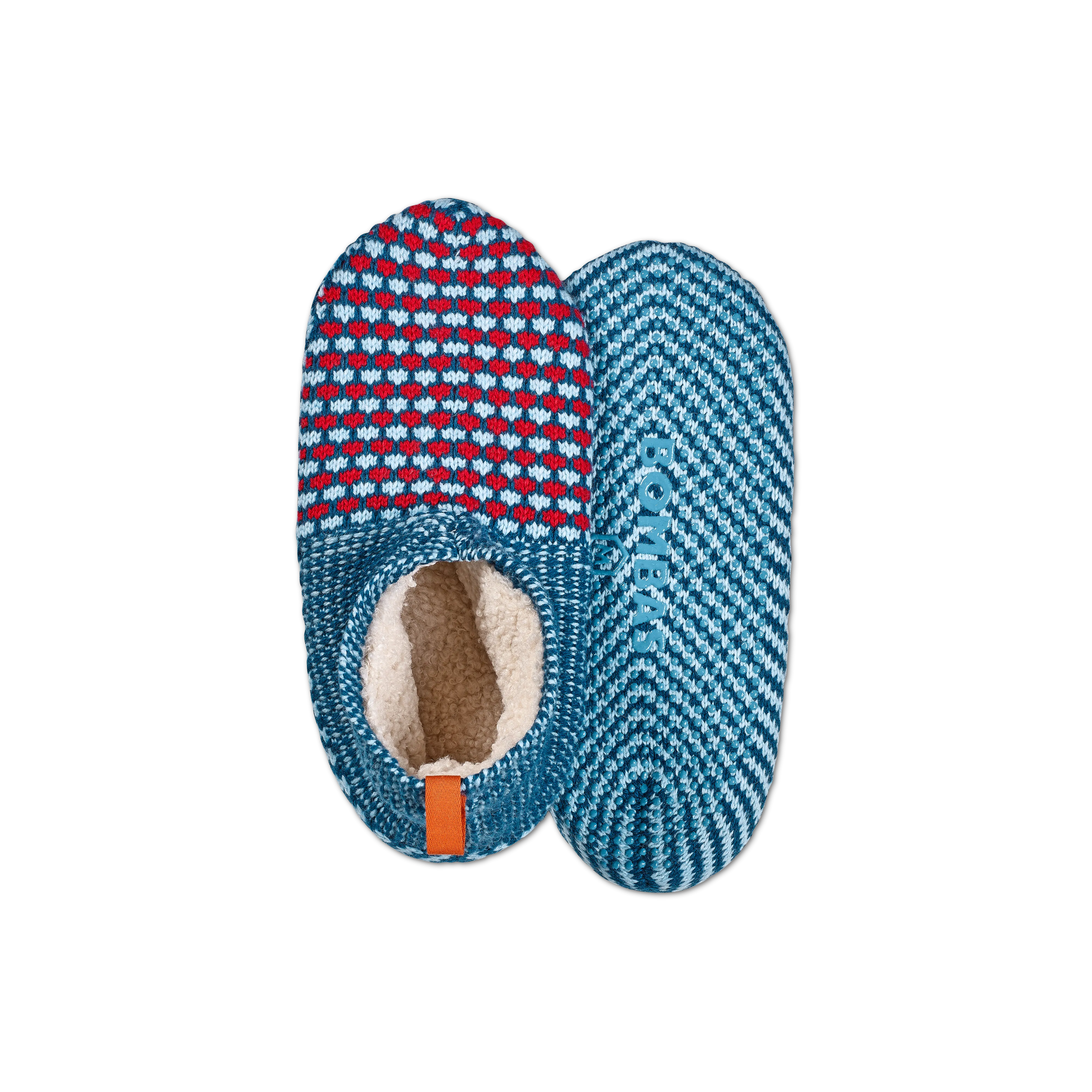 Men's Gripper Slipper - Sherpa-Lined