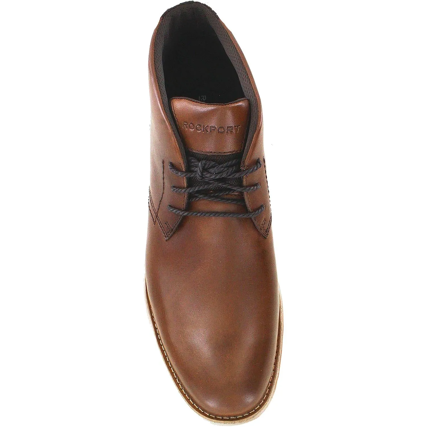 Men's Rockport Total Motion Sport Dress Chukka Tan Leather