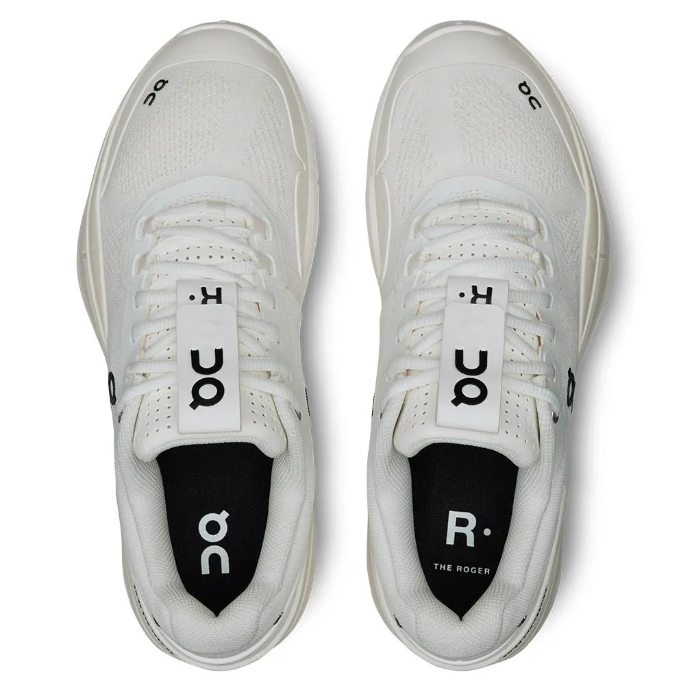 Men's The Roger Pro Tennis Shoes Undyed White and Black