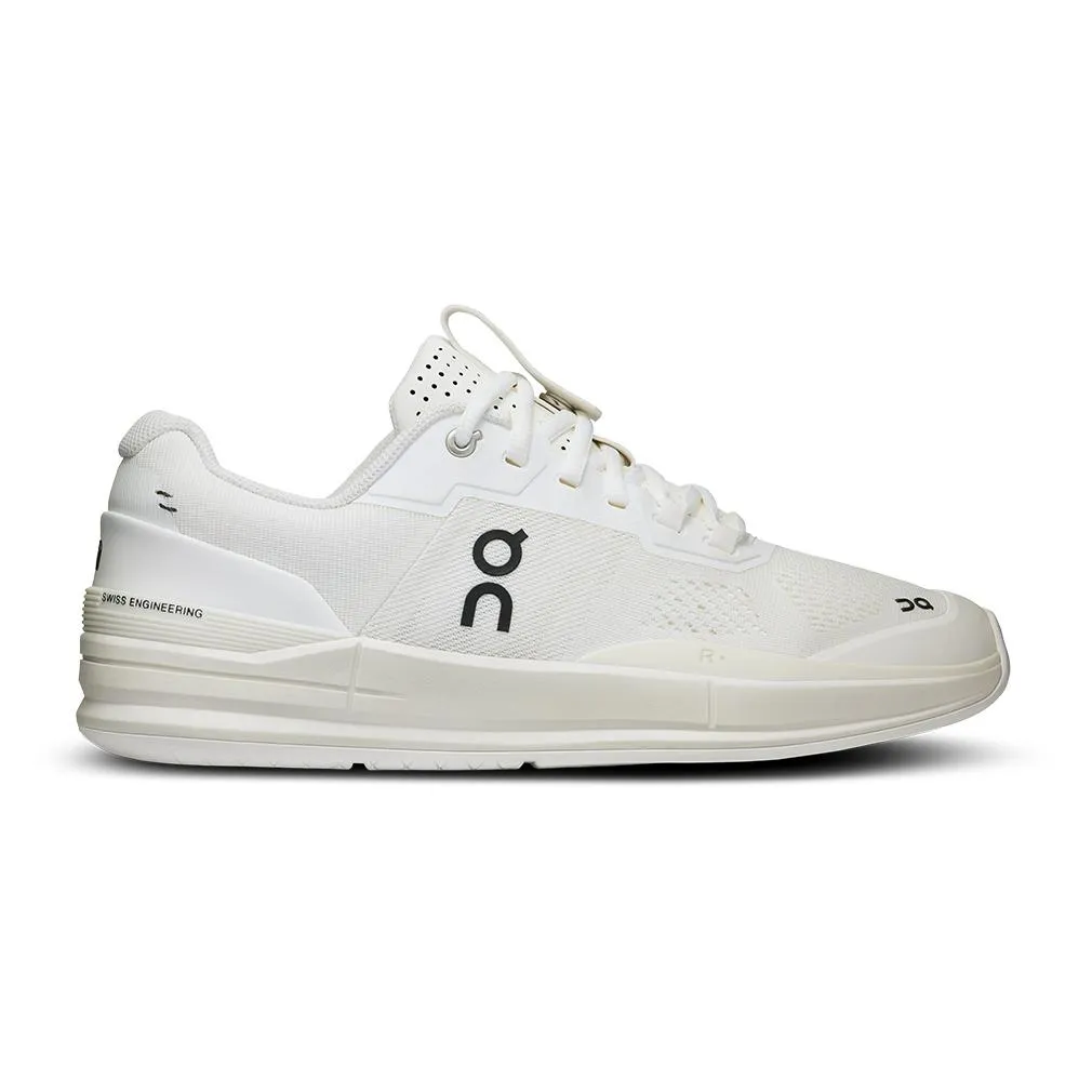 Men's The Roger Pro Tennis Shoes Undyed White and Black