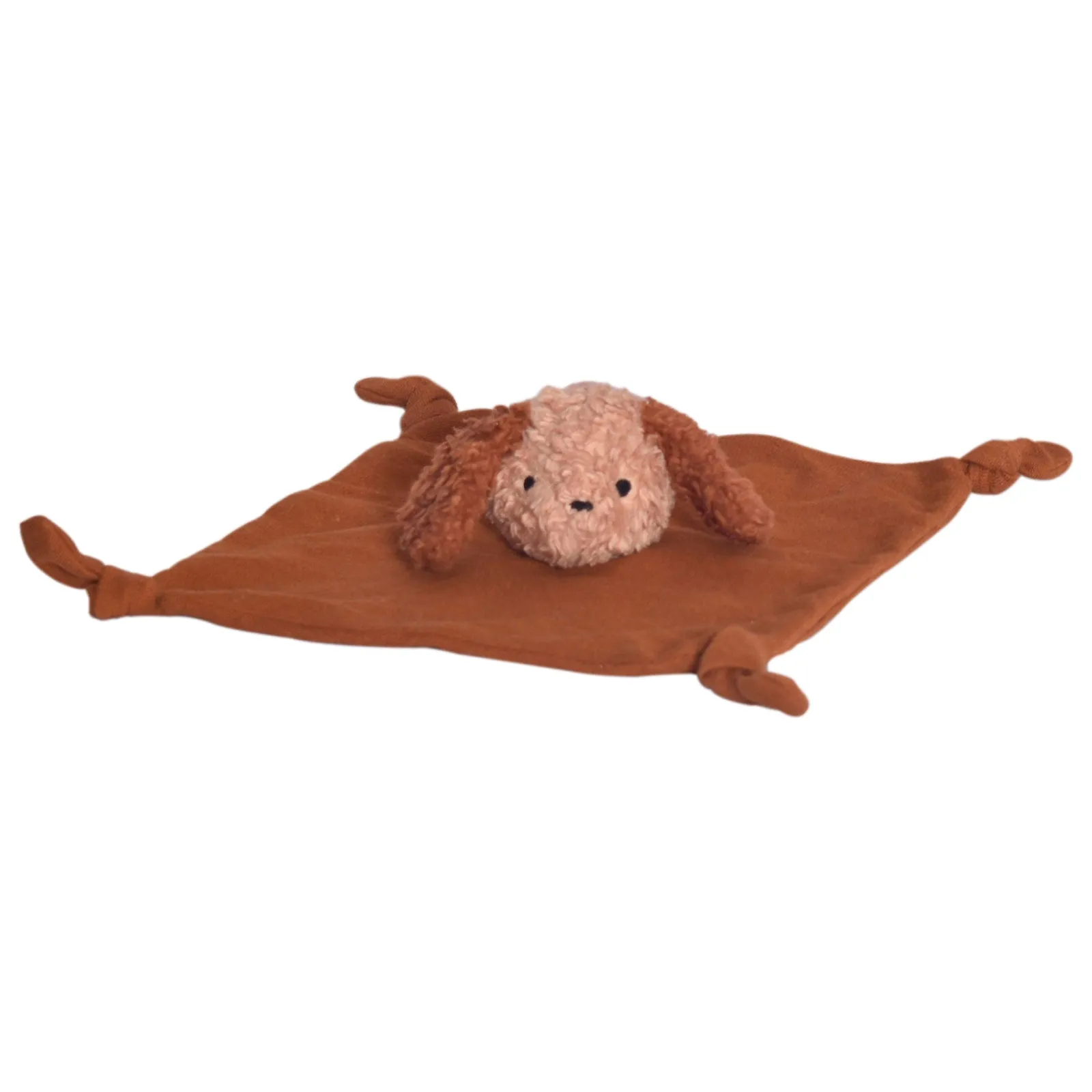 Munequitas Brand Brown Dog Organic Comforter