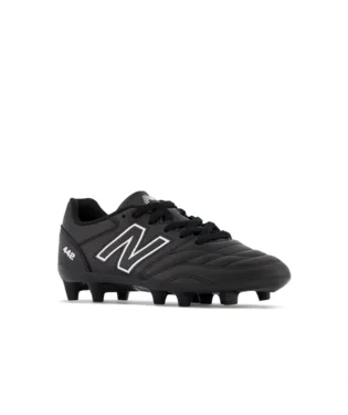 New Balance 442 V2 Academy Junior FG - Black/White - WIDE