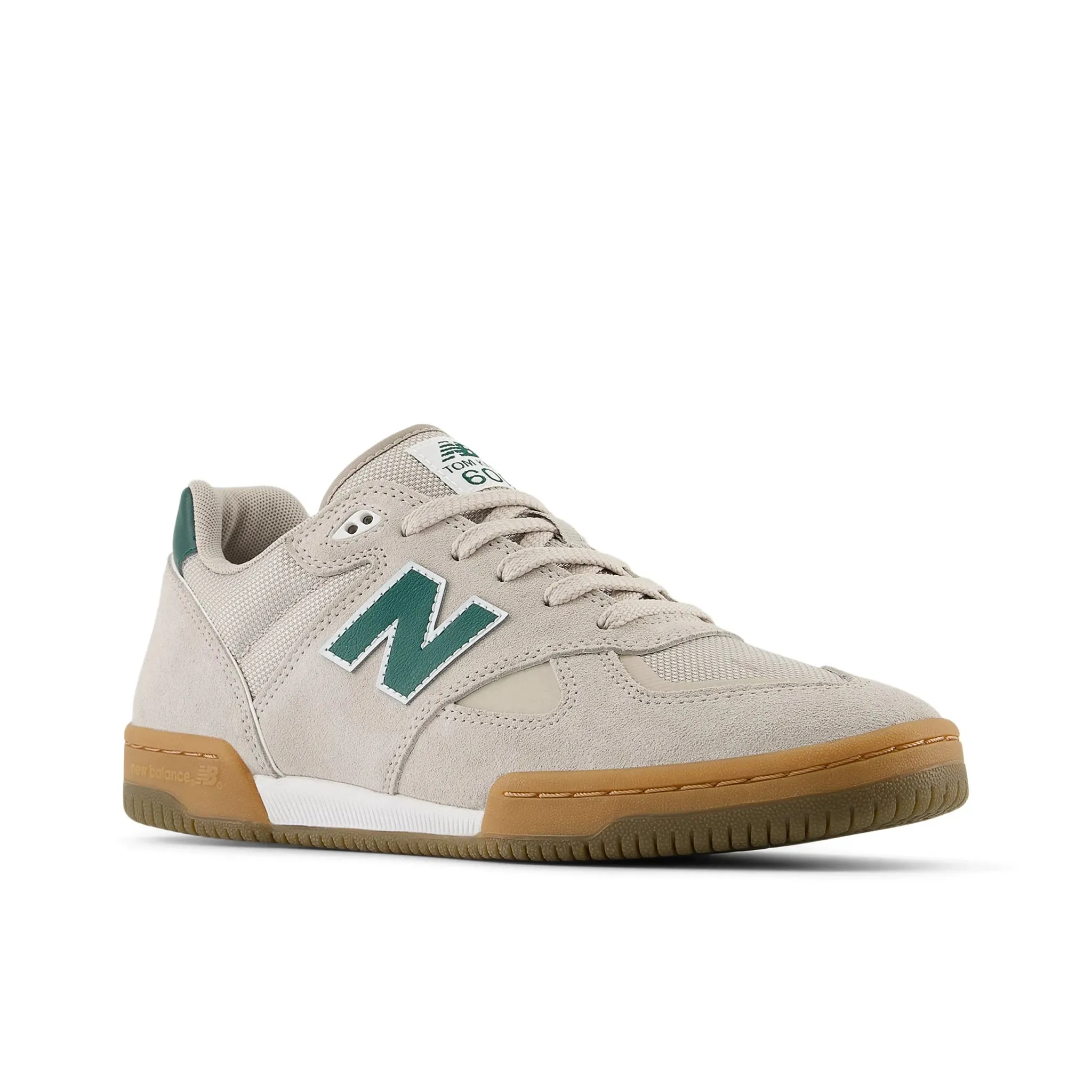 New Balance Numeric 'Tom Knox 600' Skate Shoes (Timber Wolf / Forest Green)