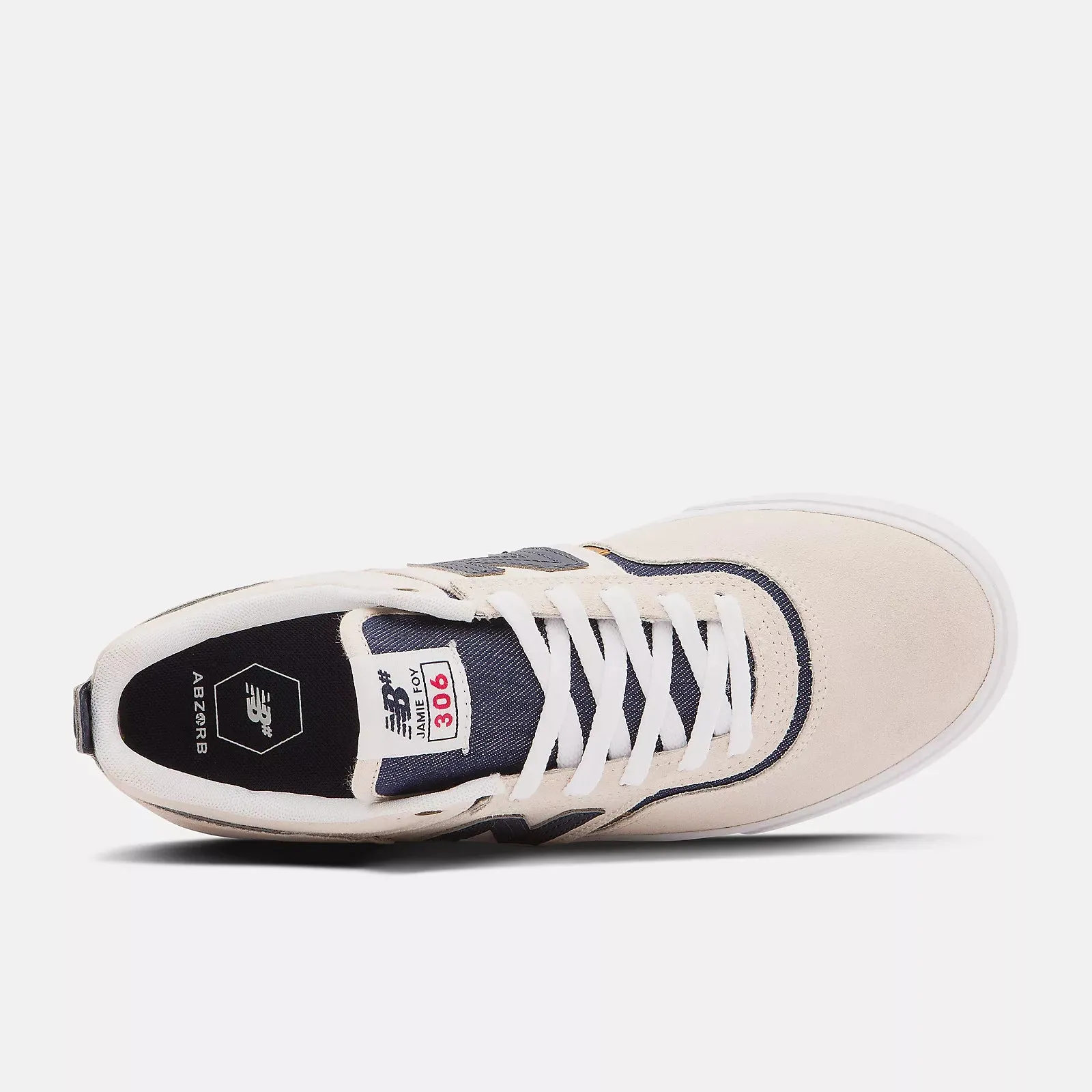 New Balance Shoes Numeric Jamie Foy 306 - White/Navy