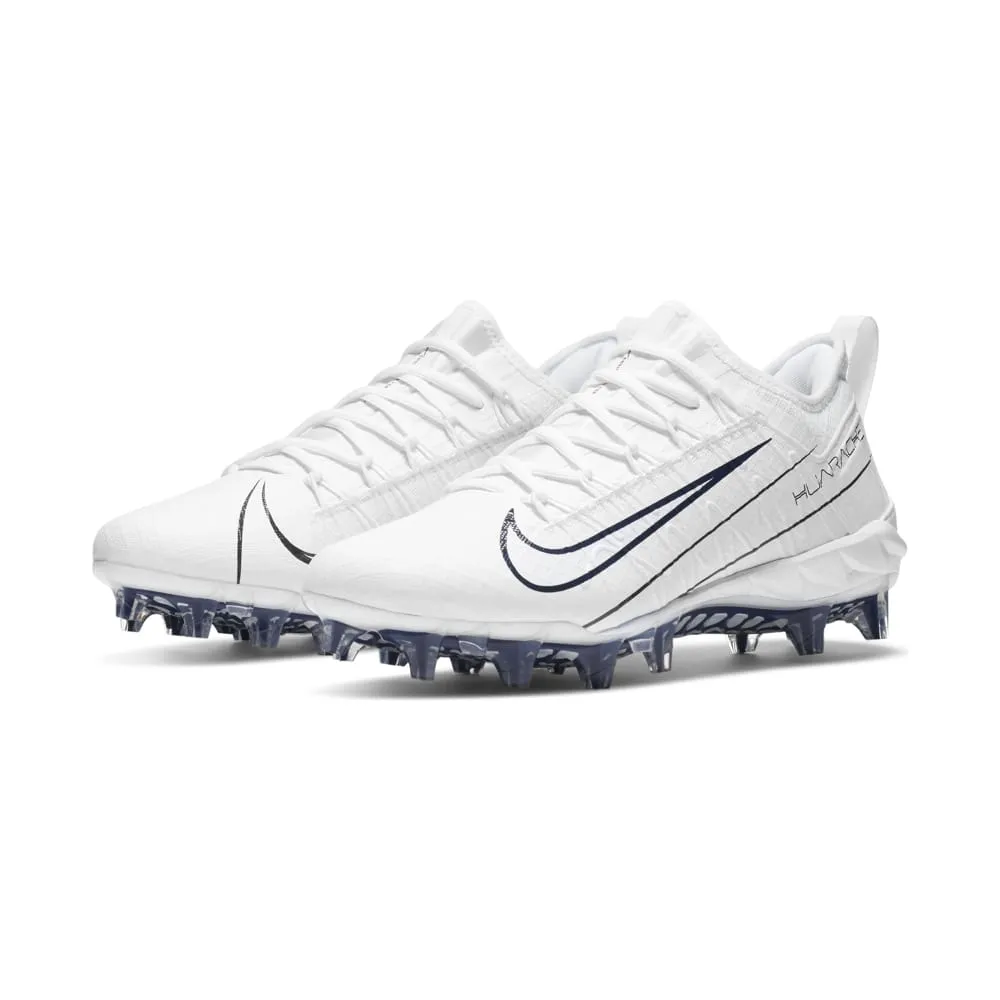 Nike Alpha Huarache 7 Pro White/Navy Blue Lacrosse Cleats