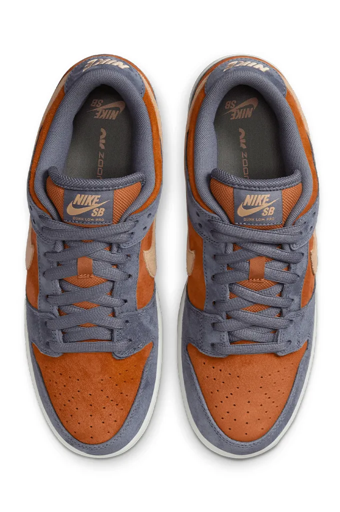 Nike SB Dunk Low Pro "Light Carbon Monarch" Skate Shoes