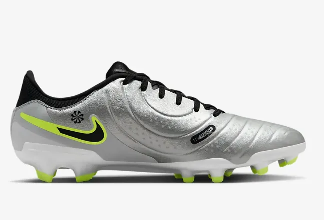 Nike Tiempo Legend 10 Academy FG Firm Ground Silver