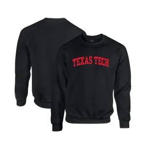 Official NCAA Texas Tech Red Raiders Mens Pullover Crewneck Sweatshirt