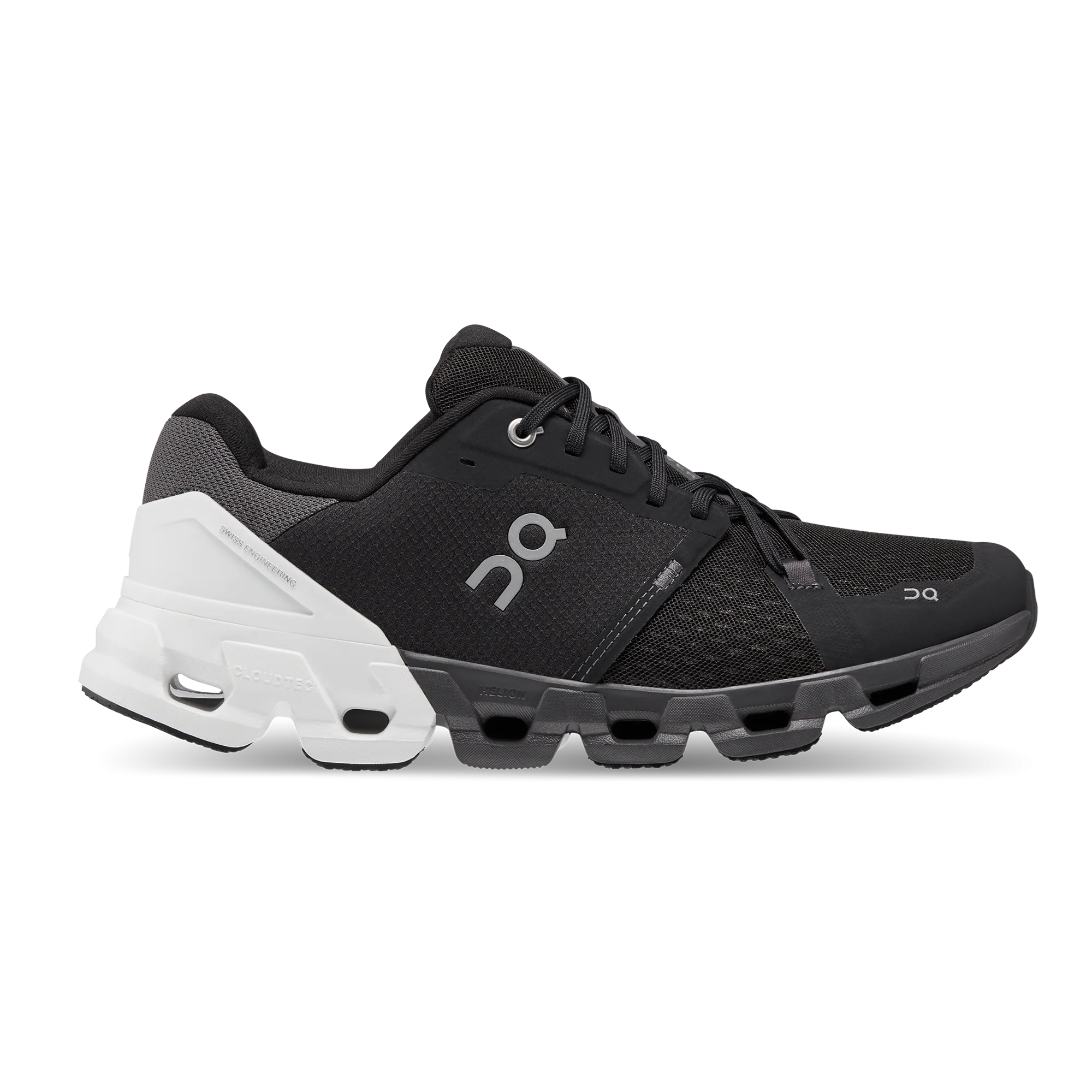 On Running Men's Cloudflyer 4 Shoes - Black / White