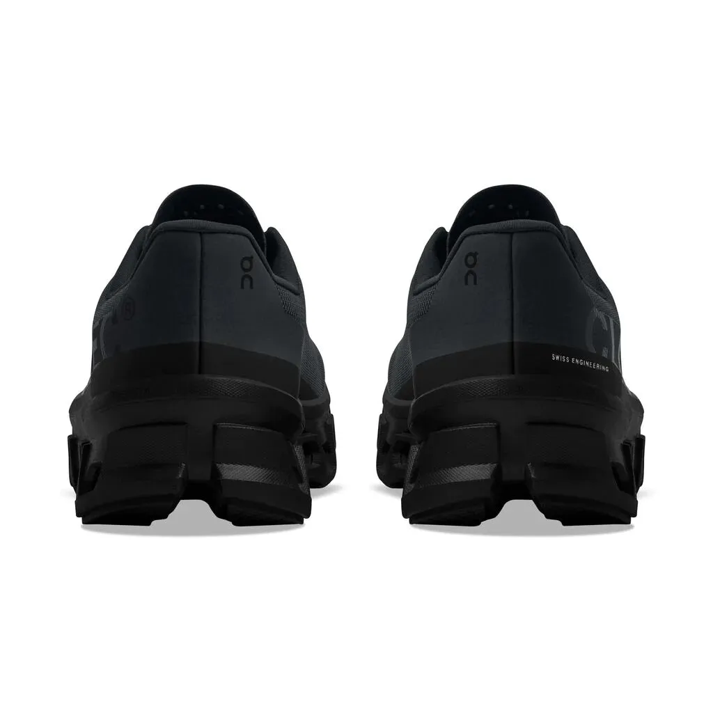 'On Running' Men's Cloudmonster -  Black / Black