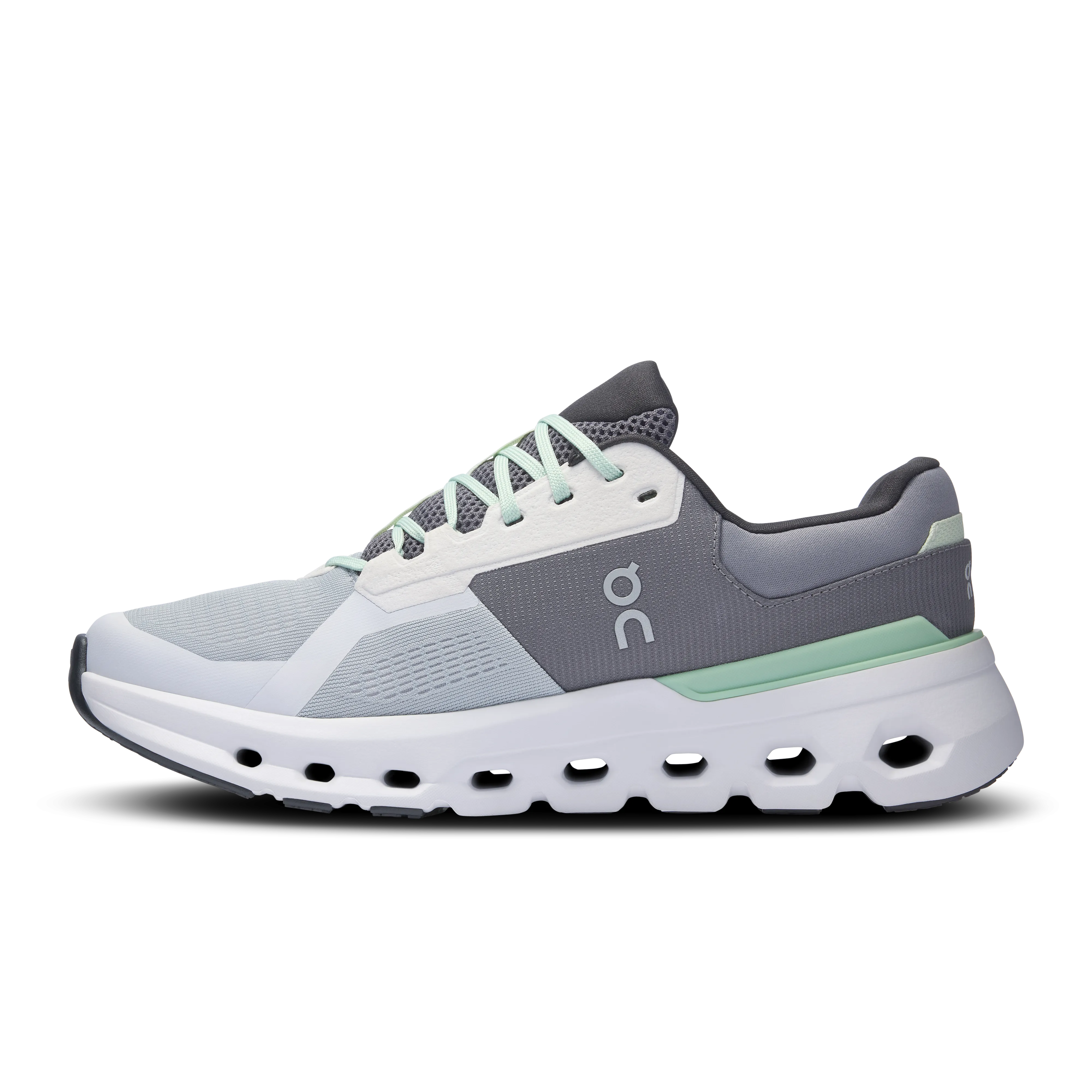 On Running Men's Cloudrunner 2 Wide Shoes - Glacier / Sage