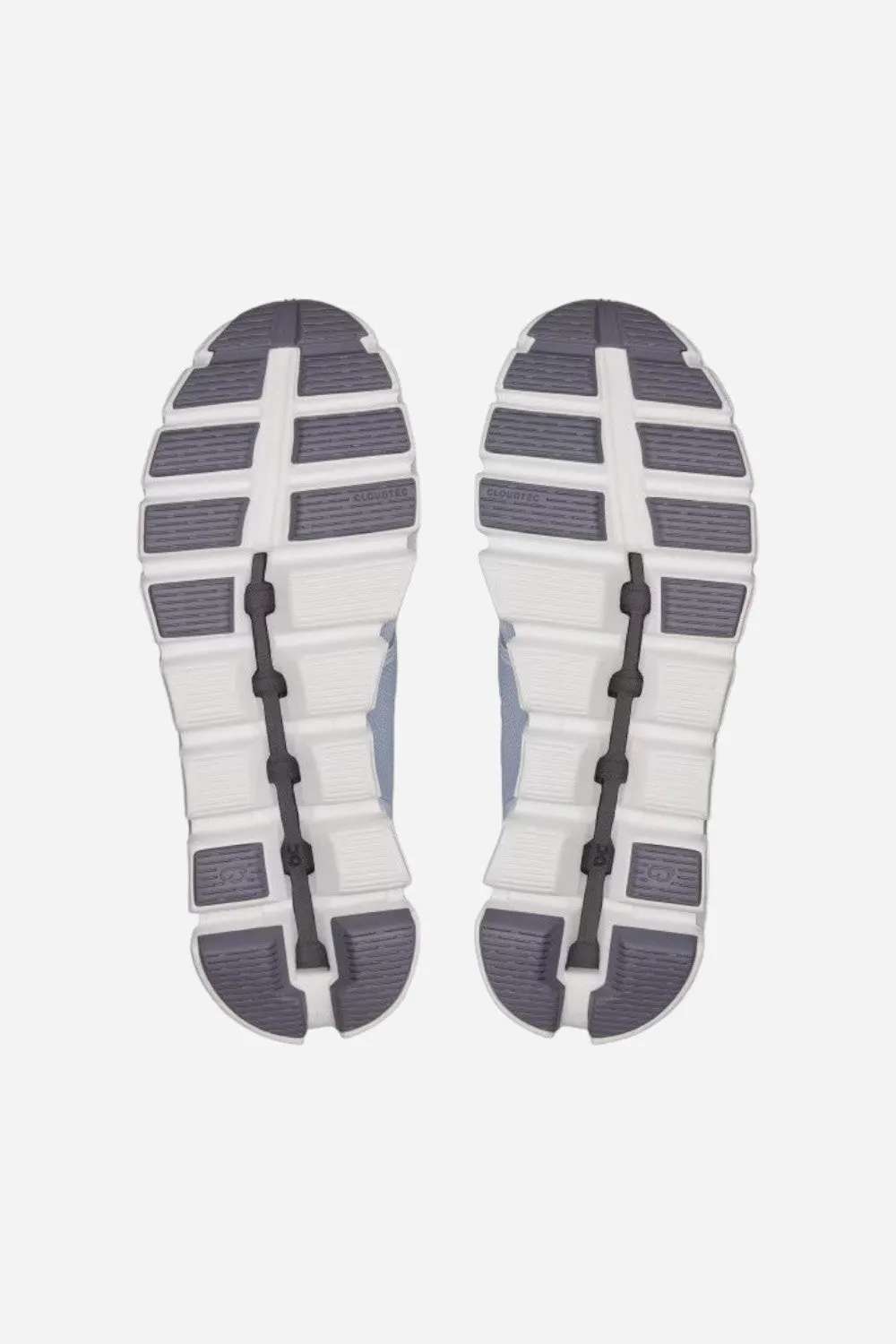 On Running Womens Cloud 5 Sneakers in Heather Fossil